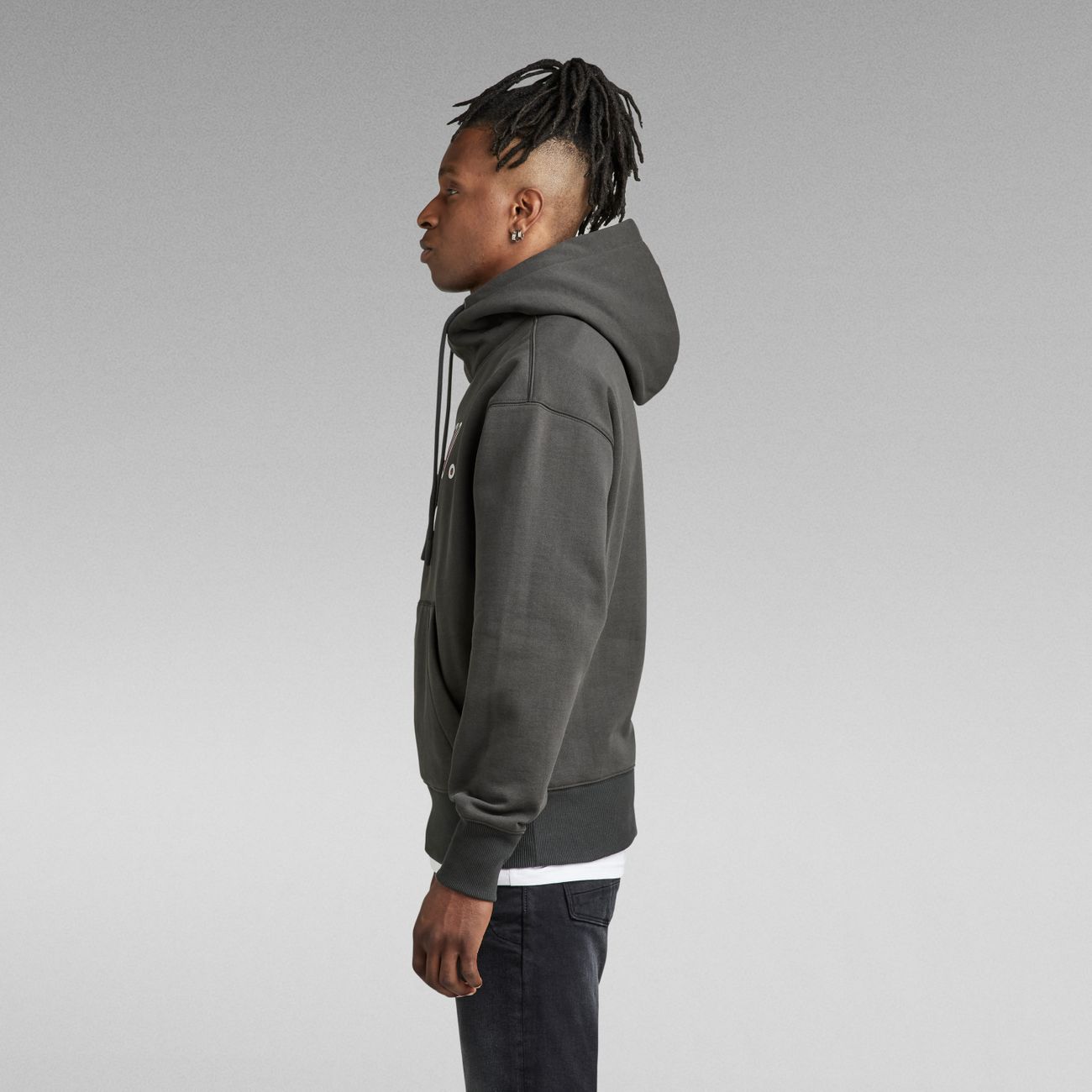 G-STAR RAW DENIM VULCANIC RAW LOOSE HOODED SWEAT Herren Sweatshirt